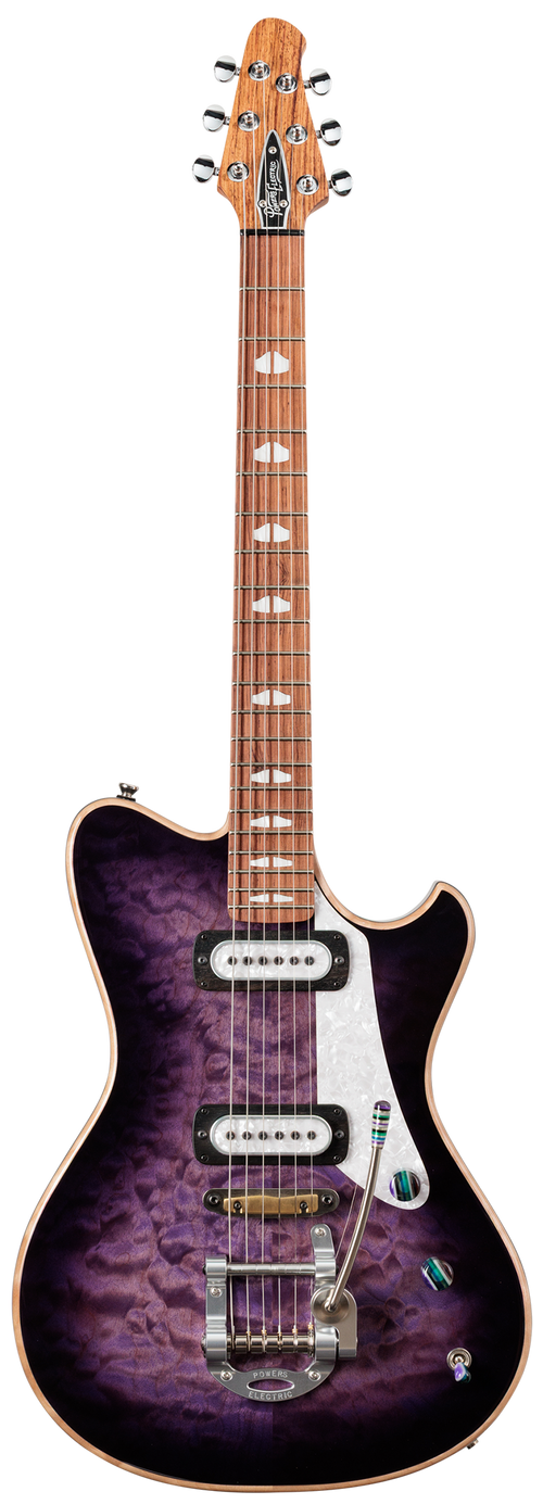 The A-Type Electric Guitar Purple