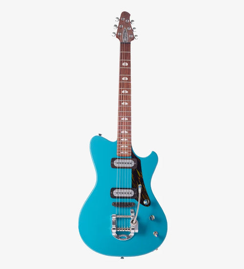 The A-Type Electric Guitar Blue - Cascade Blue - Powers Electric